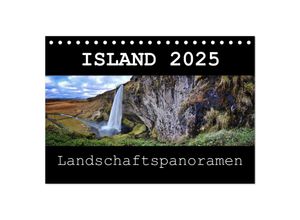 9783435710218 - Island 2025 Landschaftspanoramen (Tischkalender 2025 DIN A5 quer) CALVENDO Monatskalender