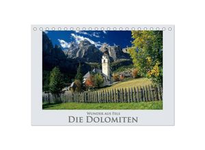 9783435710393 - Wunder aus Fels Die Dolomiten (Tischkalender 2025 DIN A5 quer) CALVENDO Monatskalender