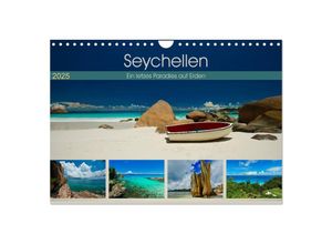 9783435711215 - Seychellen - Ein letztes Paradies auf Erden (Wandkalender 2025 DIN A4 quer) CALVENDO Monatskalender