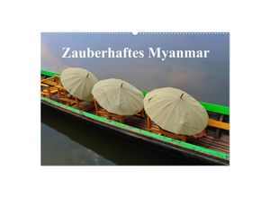 9783435711376 - Zauberhaftes Myanmar (Wandkalender 2025 DIN A2 quer) CALVENDO Monatskalender