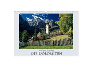 9783435711482 - Wunder aus Fels Die Dolomiten (Wandkalender 2025 DIN A3 quer) CALVENDO Monatskalender