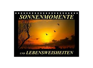 9783435711888 - Sonnenmomente und Lebensweisheiten (Tischkalender 2025 DIN A5 quer) CALVENDO Monatskalender