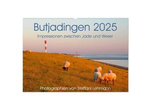 9783435712182 - Butjadingen 2025 Impressionen zwischen Jade und Weser (Wandkalender 2025 DIN A2 quer) CALVENDO Monatskalender