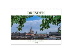 9783435712434 - Dresden ein Jahr an der Elbe (Wandkalender 2025 DIN A2 quer) CALVENDO Monatskalender