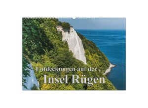 9783435712540 - Entdeckungen auf der Insel Rügen (Wandkalender 2025 DIN A2 quer) CALVENDO Monatskalender