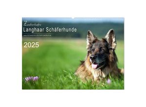 9783435713318 - Zauberhafte Langhaar Schäferhunde (Wandkalender 2025 DIN A2 quer) CALVENDO Monatskalender