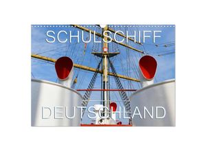 9783435713592 - Schulschiff Deutschland in Bremen-Vegesack (Wandkalender 2025 DIN A3 quer) CALVENDO Monatskalender