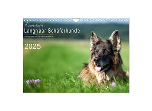 9783435714117 - Zauberhafte Langhaar Schäferhunde (Wandkalender 2025 DIN A4 quer) CALVENDO Monatskalender