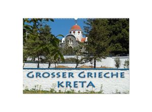 9783435714551 - Großer Grieche Kreta (Wandkalender 2025 DIN A2 quer) CALVENDO Monatskalender