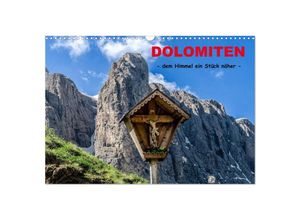 9783435714926 - Dolomiten - dem Himmel ein Stück näher (Wandkalender 2025 DIN A3 quer) CALVENDO Monatskalender