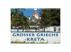 9783435715459 - Großer Grieche Kreta (Wandkalender 2025 DIN A4 quer) CALVENDO Monatskalender