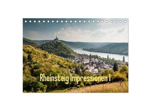 9783435715640 - Rheinsteig Impressionen I (Tischkalender 2025 DIN A5 quer) CALVENDO Monatskalender