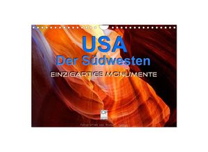 9783435716012 - USA Der Südwesten - Einzigartige Monumente (Wandkalender 2025 DIN A4 quer) CALVENDO Monatskalender