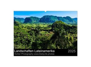 9783435724307 - Landschaften Lateinamerika (Wandkalender 2025 DIN A2 quer) CALVENDO Monatskalender