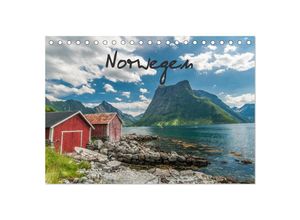 9783435807345 - Norwegen (Tischkalender 2025 DIN A5 quer) CALVENDO Monatskalender