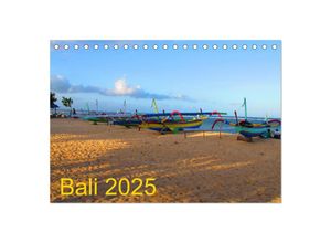 9783435809936 - Bali (Tischkalender 2025 DIN A5 quer) CALVENDO Monatskalender