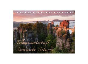 9783435810116 - Traumlandschaft - Sächsische Schweiz (Tischkalender 2025 DIN A5 quer) CALVENDO Monatskalender