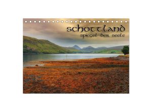 9783435811762 - Schottland - Spiegel der Seele (Tischkalender 2025 DIN A5 quer) CALVENDO Monatskalender