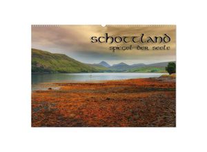 9783435812165 - Schottland - Spiegel der Seele (Wandkalender 2025 DIN A2 quer) CALVENDO Monatskalender