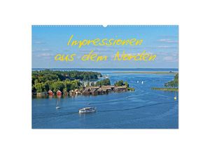 9783435812615 - Impressionen aus dem Norden (Wandkalender 2025 DIN A2 quer) CALVENDO Monatskalender