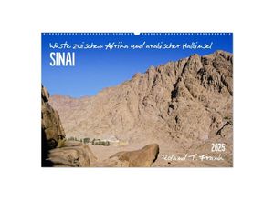 9783435815456 - Sinai-Wüste (Wandkalender 2025 DIN A2 quer) CALVENDO Monatskalender