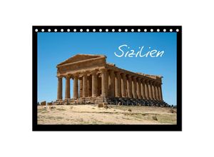 9783435815623 - Sizilien (Tischkalender 2025 DIN A5 quer) CALVENDO Monatskalender