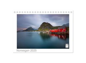 9783435816798 - Norwegen 2025 - Land im Norden (Tischkalender 2025 DIN A5 quer) CALVENDO Monatskalender