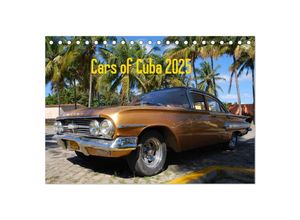 9783435818075 - Cars of Cuba 2025 (Tischkalender 2025 DIN A5 quer) CALVENDO Monatskalender