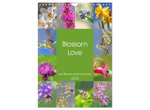 9783435947416 - Blossom Love von Bienen und Hummeln (Wandkalender 2025 DIN A4 hoch) CALVENDO Monatskalender