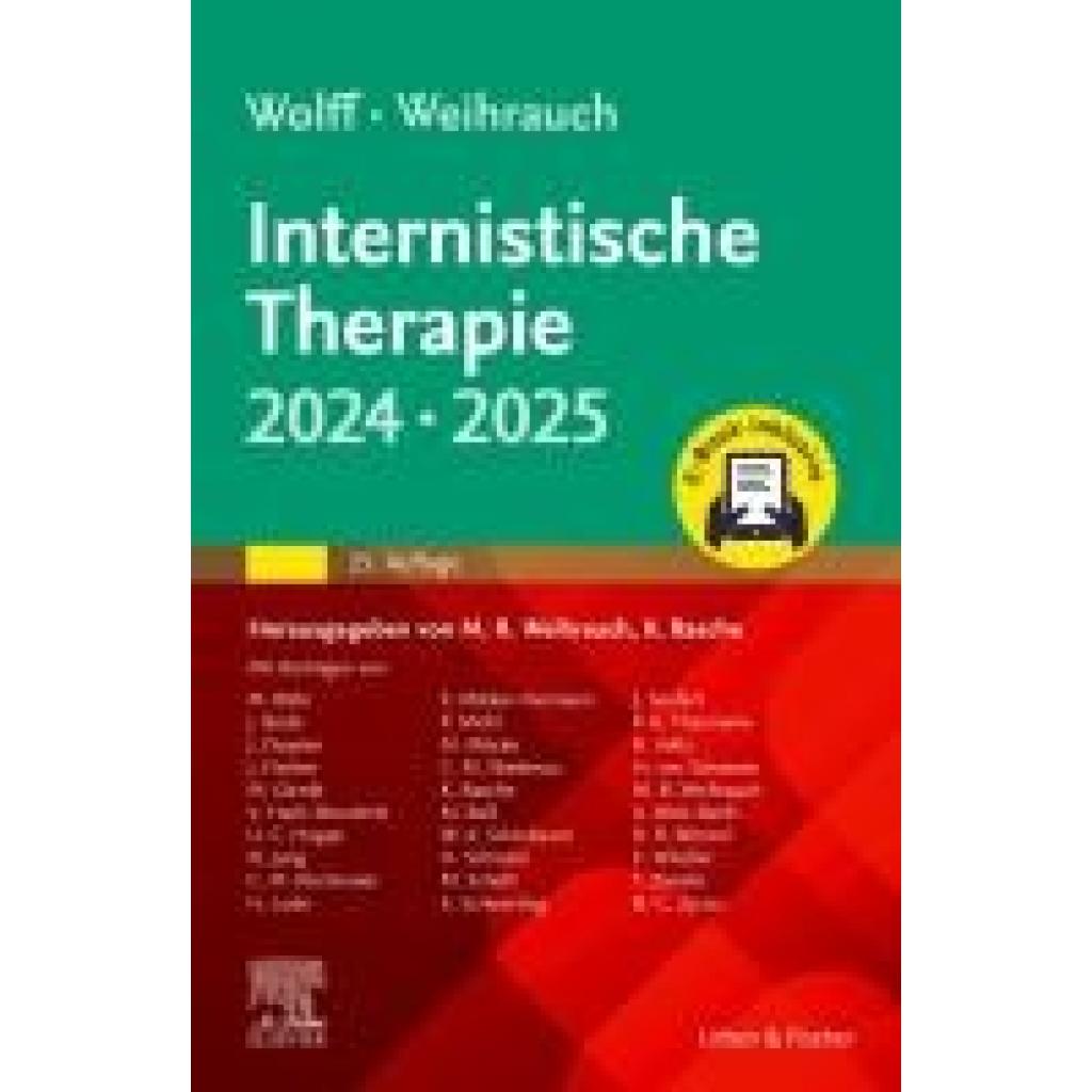 9783437210723 - Internistische Therapie 2024 2025 + E-Book