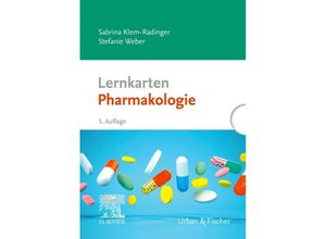 9783437436345 - Lernkarten Pharmakologie - Sabrina Klem-Radinger Stefanie Weber Box