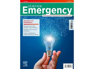 9783437482137 - ELSEVIER Emergency Innovation in der Notfallmedizin 1 2024 Geheftet