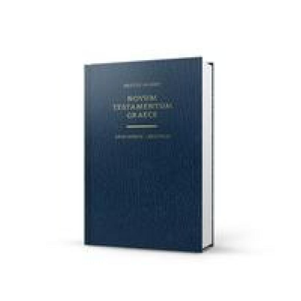 9783438051738 - Novum Testamentum Graece - Das Neue Testament griechisch-deutsch