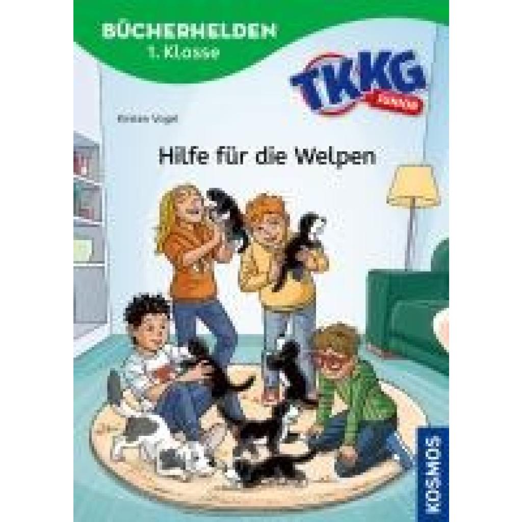 9783440176252 - Vogel Kirsten TKKG Junior Bücherhelden 1 Klasse Hilfe für die Welpen