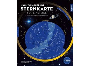 9783440177013 - Nachtleuchtende Sternkarte für Einsteiger - Hermann-Michael Hahn Gerhard Weiland Karte (im Sinne von Landkarte)