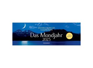 9783442319879 - Schreibtischquerkalender 31963 Das Mondjahr 1 Woche   2 Seiten 32x107cm 2025 9783442319879 Heye