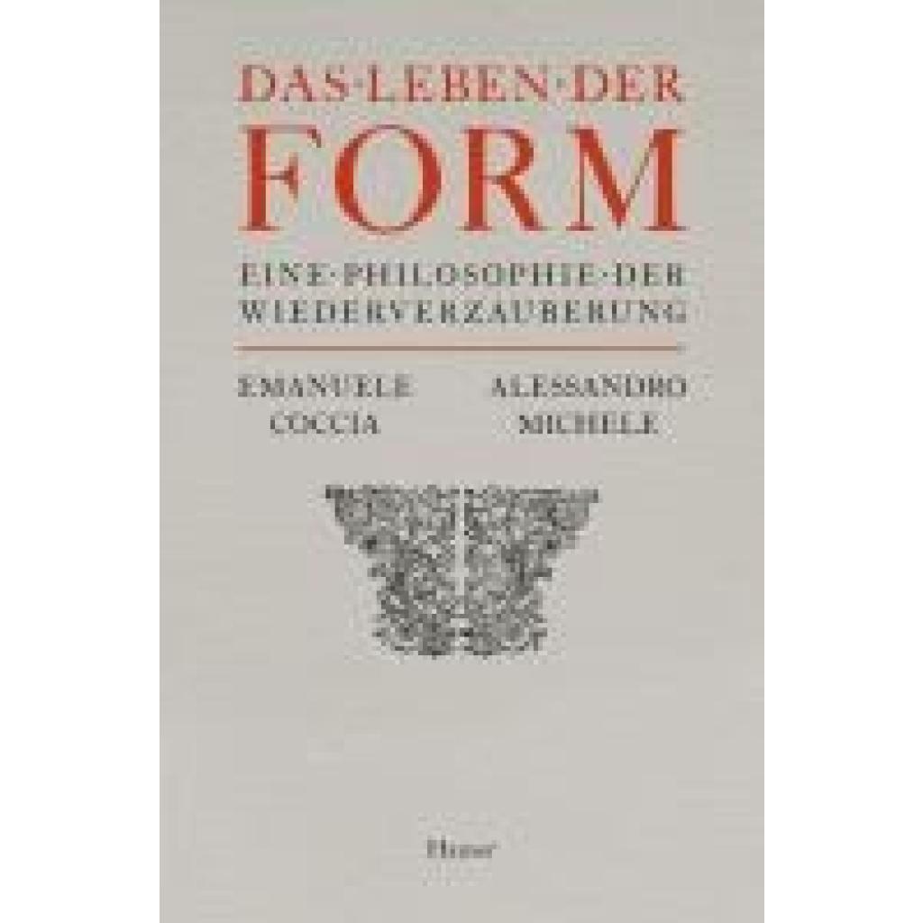 9783446276529 - Coccia Emanuele Das Leben der Formen
