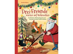 9783446277212 - Drei Freunde warten auf Weihnachten - Henrike Wilson Gebunden