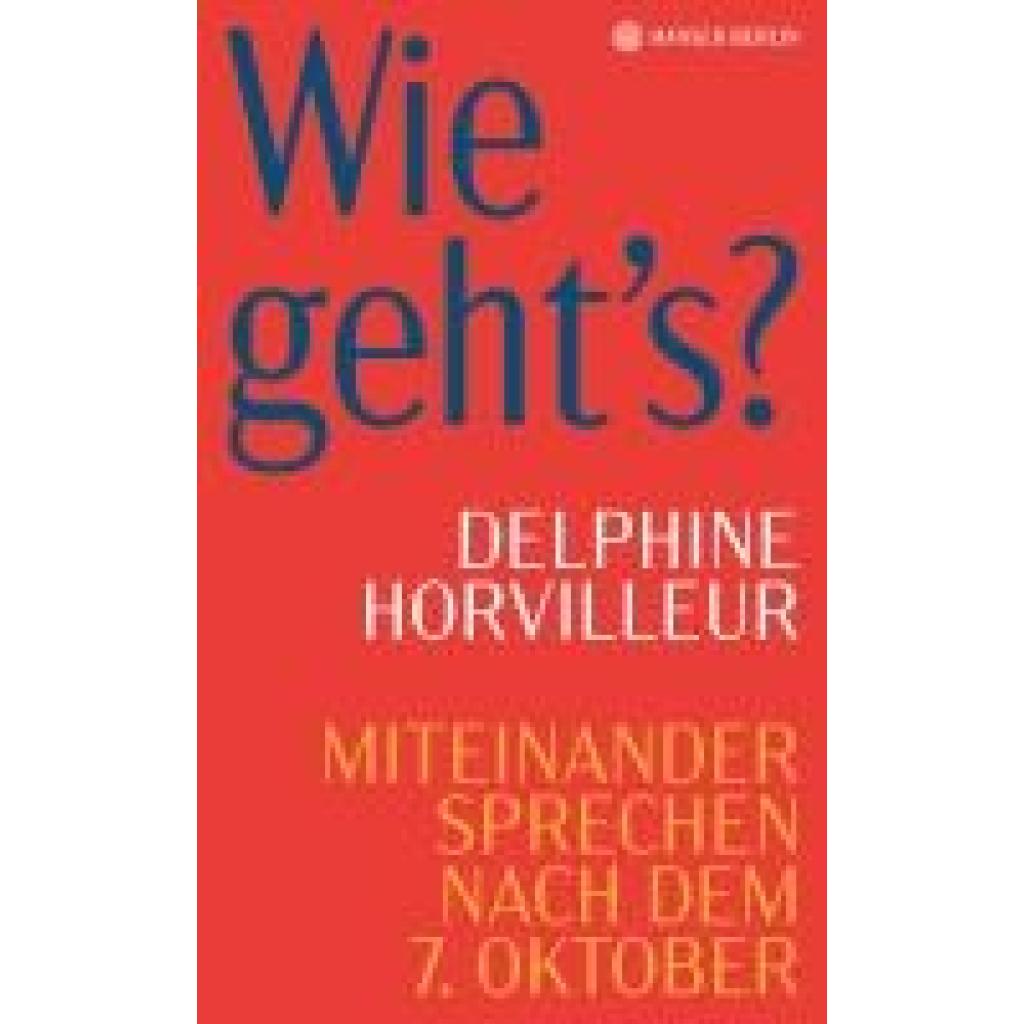 9783446281745 - Horvilleur Delphine Wie gehts?