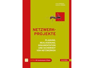 9783446404878 - Netzwerkprojekte m 1 Buch m 1 E-Book - Anatol Badach Sebastian Rieger Gebunden