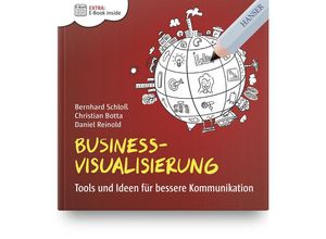 9783446478008 - Business-Visualisierung m 1 Buch m 1 E-Book - Bernhard Schloß Christian Botta Daniel Reinold Taschenbuch