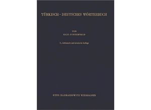 9783447028042 - Türkisch-Deutsches Wörterbuch  Türkçe-Almanca Sözlük - Karl Steuerwald Leinen