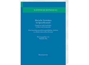 9783447118231 - Slavische Varietäten im Sprachkontakt Kartoniert (TB)