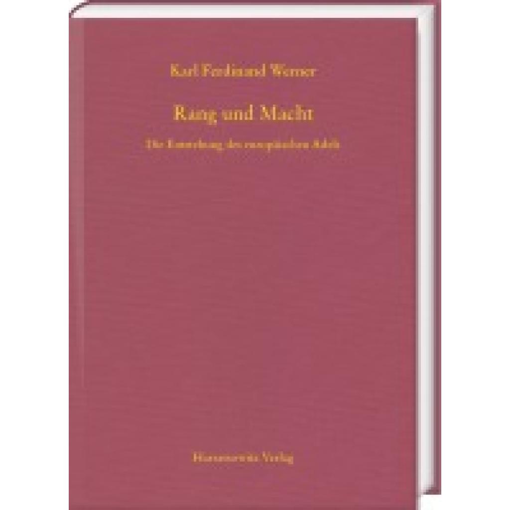 9783447119740 - Werner Karl Ferdinand Rang und Macht