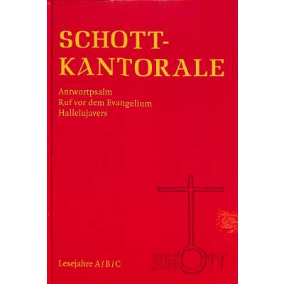 9783451303319 - Schott Kantorale