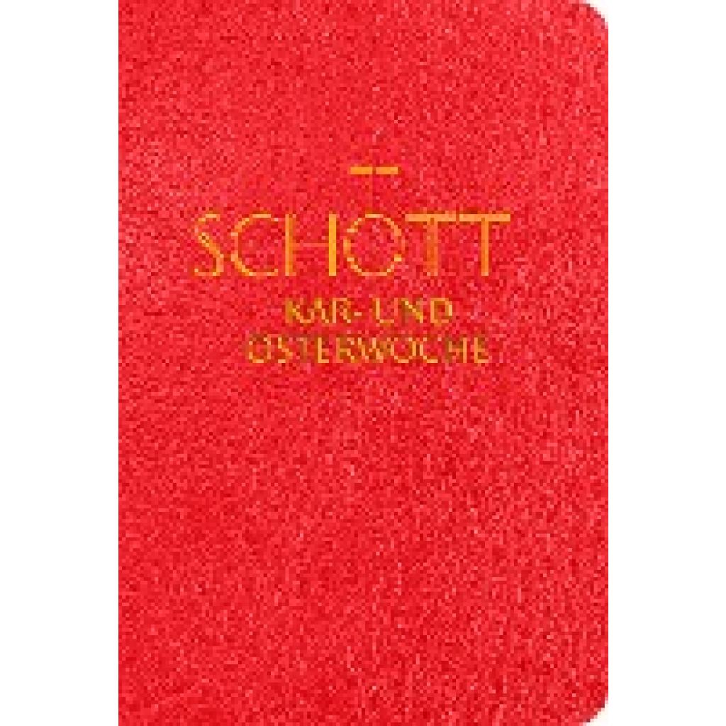 9783451382468 - SCHOTT Kar- und Osterwoche