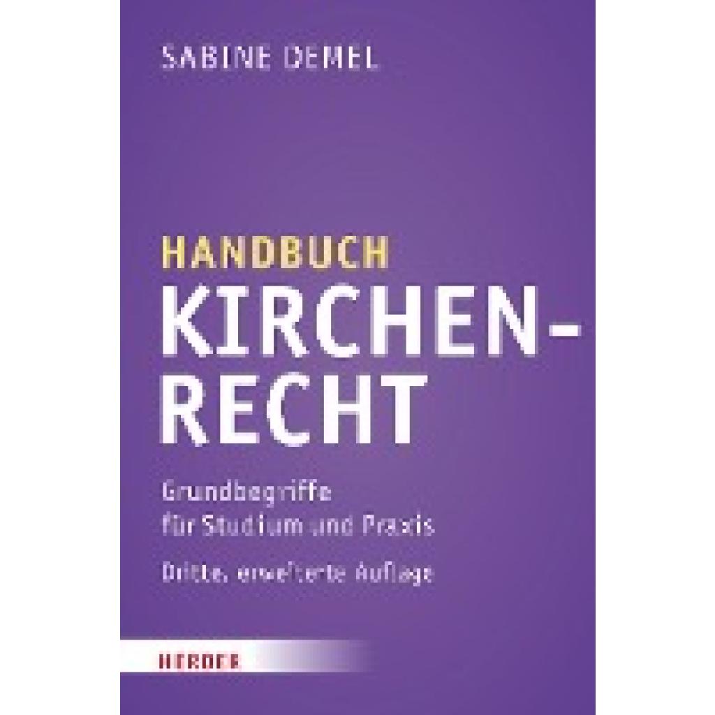 9783451393891 - Demel Sabine Handbuch Kirchenrecht