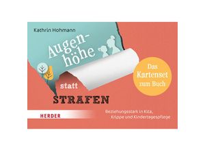 9783451398551 - Augenhöhe statt Strafen Das Kartenset zum Buch - Kathrin Hohmann Box