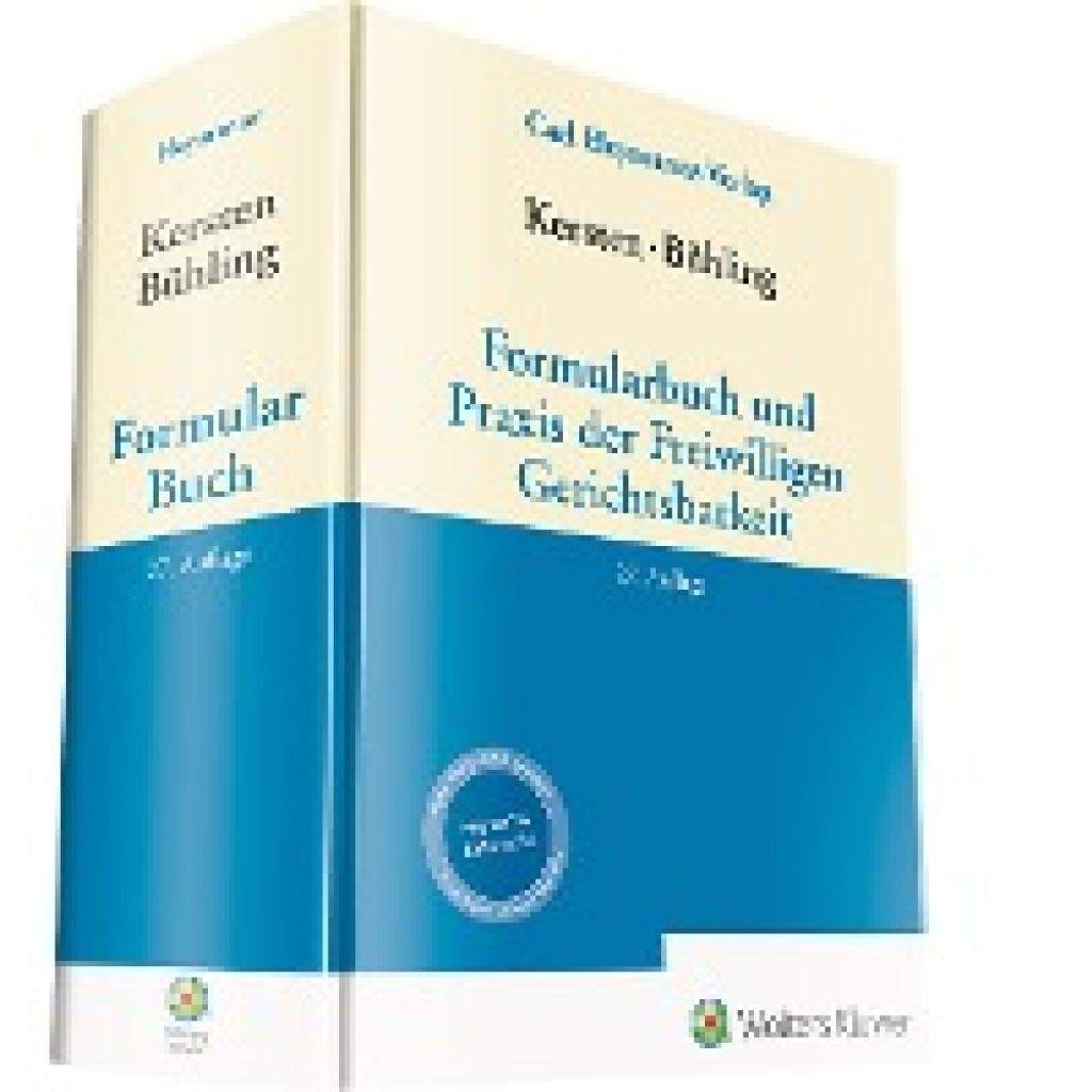 9783452295118 - Kersten   Bühling Formularbuch und Praxis der Freiwilligen Gerichtsbarkeit