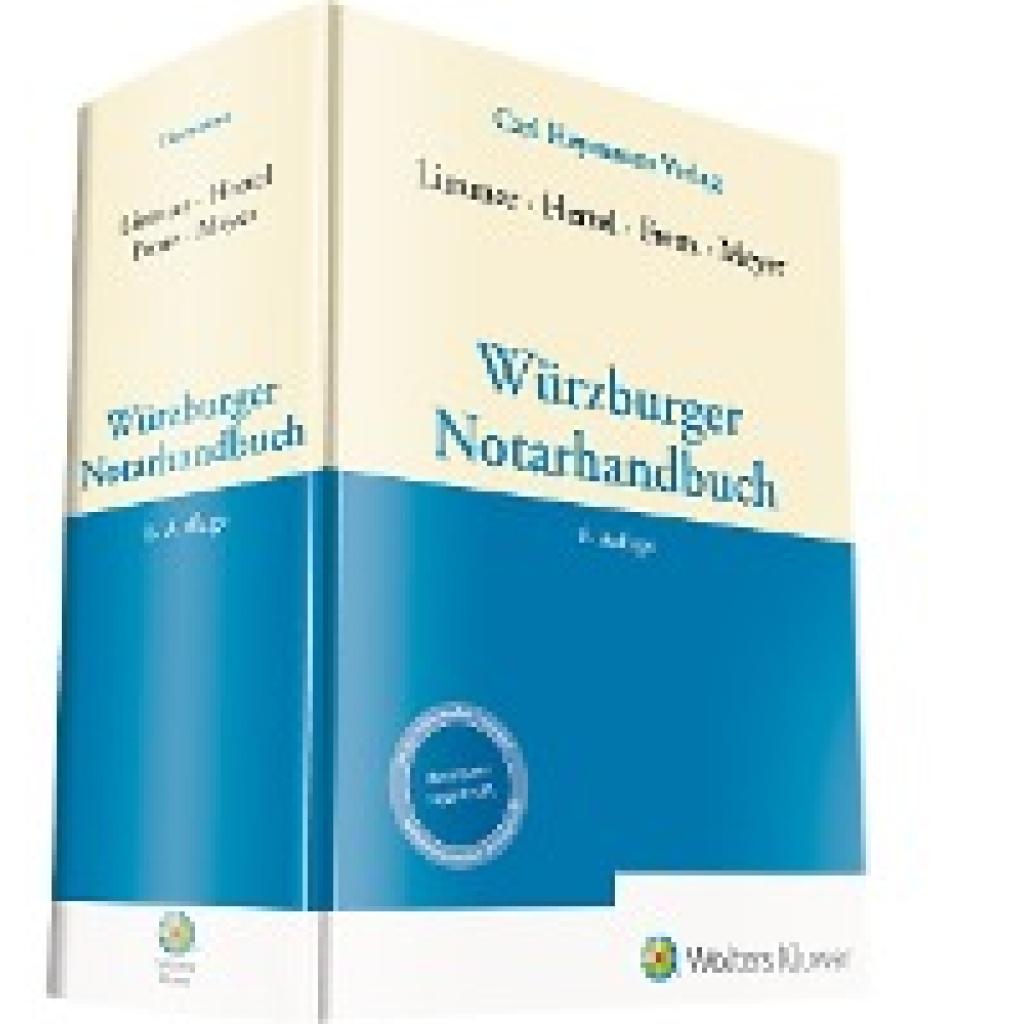 9783452297488 - Würzburger Notarhandbuch Gebunden